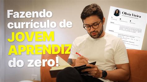 Modelo De Curriculo Jovem Aprendiz Sem Experiencia