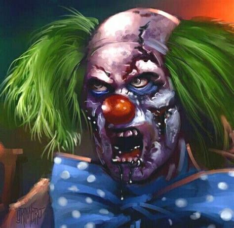 ZOMBIE CLOWN ZOMBIELAND | Scary clowns, Evil clown pictures, Creepy clown