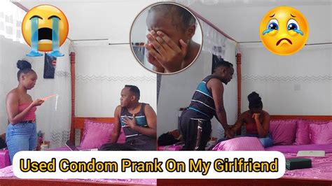 Used Cond∅m Prank On My Girlfriend Gone Wrong🥺 She Cried So Painfully😭😭😭 Youtube