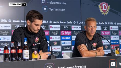 Spieltag Sgd Fci Pressekonferenz Vor Dem Spiel Youtube