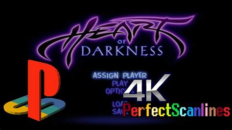 4k 60fps Heart Of Darkness Perfect Scanlines Ps1 Gameplay Youtube