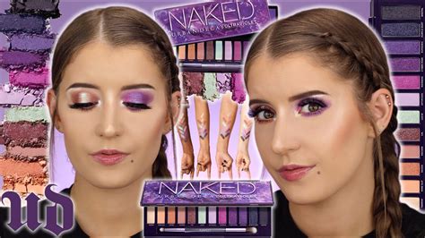 New Urban Decay Naked Ultraviolet Palette Omg Youtube