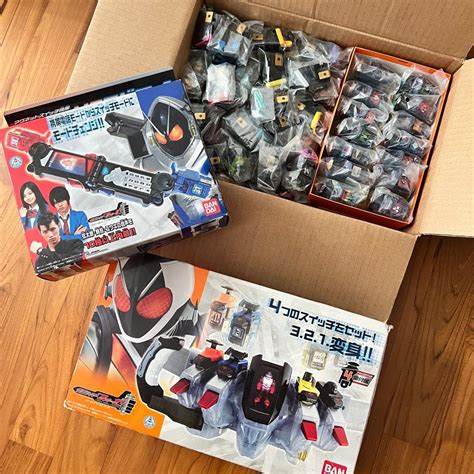 Set Only Dx Henshin Belt Fourze Driver Complete Set Of