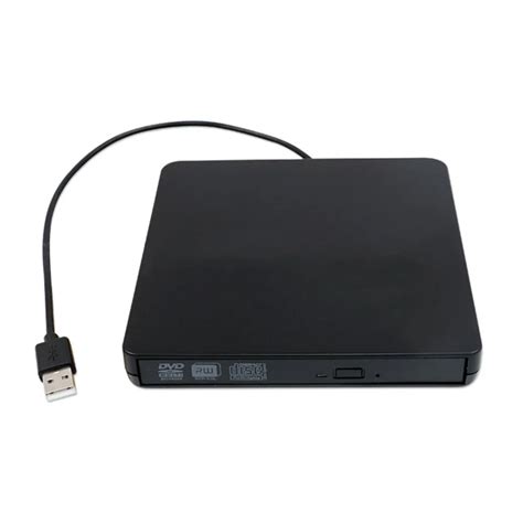 External Usb 20 High Speed Dvd Rw Burner Cd Writer Slim Portable