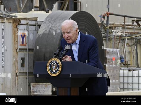 Los Angeles United States Th Oct President Joe Biden Speaks