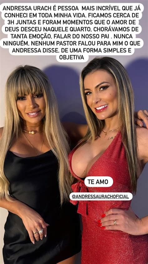 Ex Pastora Grava Conte Do Adulto Andressa Urach Amor De Deus