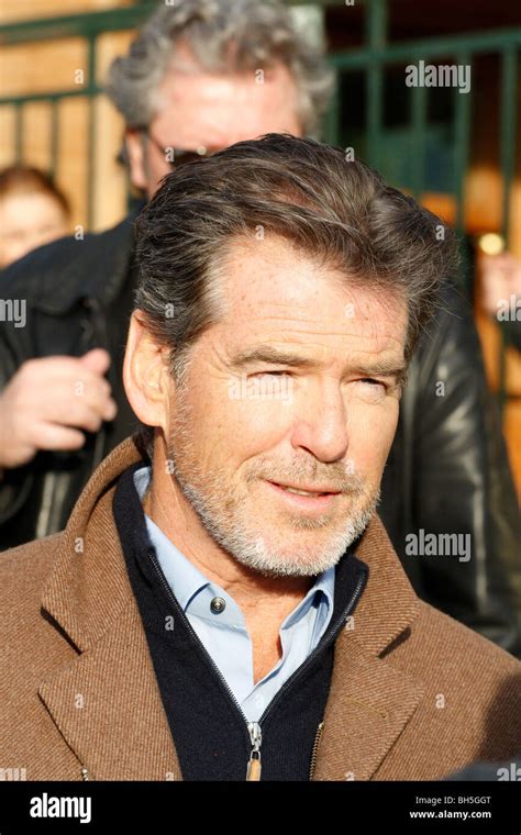 Actor Pierce Brosnan Stock Photo Alamy