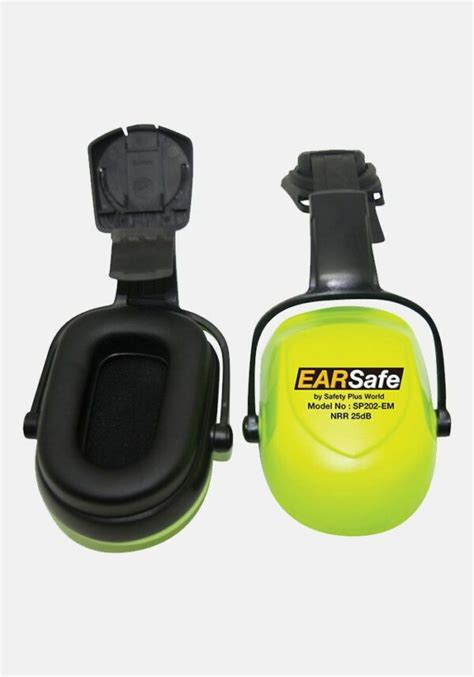 Safetyplus Ear Safe Helmet Mounted Earmuff Eagle Safety