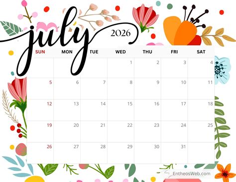 printable calendar july and august 2026 4