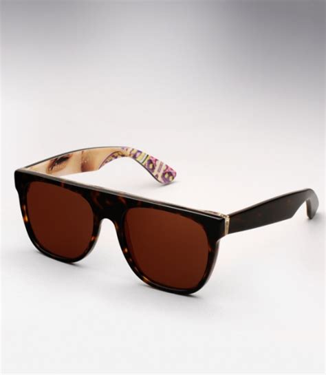 Super Flat Top Havana Rebecca Sunglasses