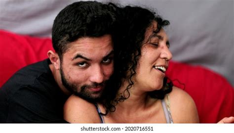 Hispanic Mature Mother Son Embrace Love Stock Photo Shutterstock