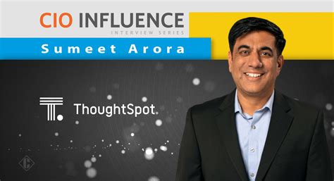 CIO Influence Interview With Sumeet Arora Chief Development Officer At