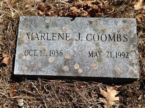 Marlene Joanne Lynn Hodgkiss Coombs 1936 1992 Find A Grave Memorial