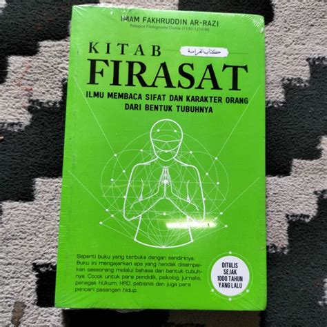 Jual Kitab Firasat Ilmu Membaca Sifat Dan Karakter Orang Dari Bentuk