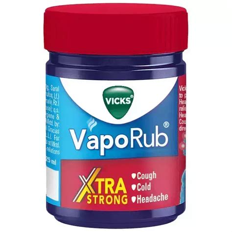 Vicks Vaporub Xtra Strong Ml In Hindi