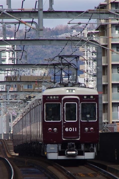 阪急電鉄 阪急6000系電車 6011 岡町駅 鉄道フォト・写真 By 大阪のうららさん レイルラボraillab