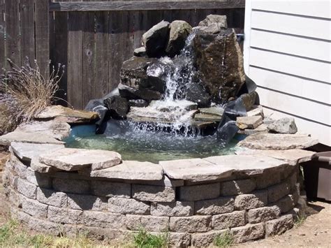 Retaining Wall Ideas Any Retaining Wall Ideas For Waterfall Pond Construction Zen