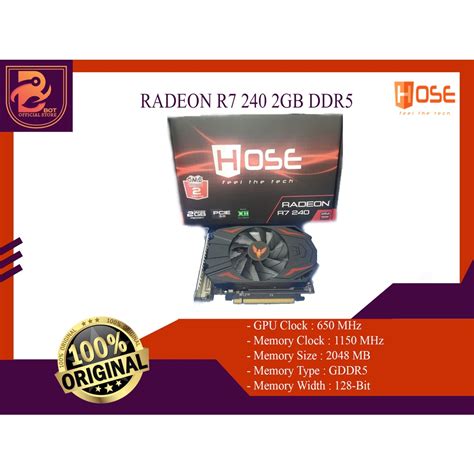 Jual VGA Radeon R7 240 2gb/4gb ddr5 Hose | Radeon R7 | Amd Radeon ...