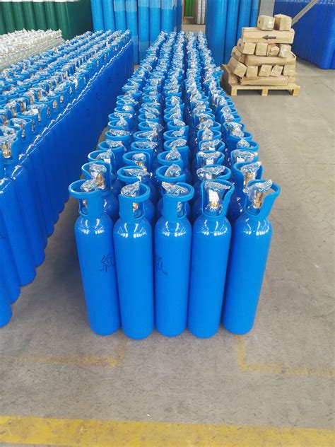 Iso High Pressure L Industrial Seamless Oxygen Cylinders China Gas