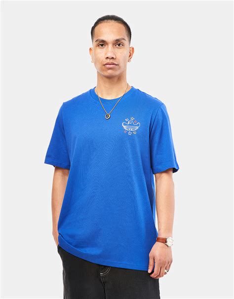 Adidas Shmoofoil All Star T Shirt Team Royal Bluemulticolor