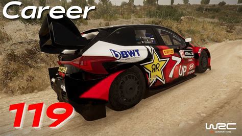 WRC GENERATIONS Career Mode Part 119 CAN T KEEP UP WITH THE LEADERS