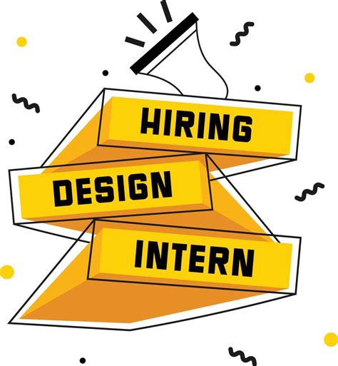 Design Intern Hiring Post Graphic 19549505 Vector Art At Vecteezy