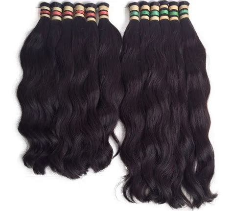 Cabelo Humano Natural Mega Hair Ondulado 50 55 Cm 100gr Parcelamento