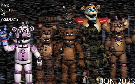 C4d Five Nights At Freddys 6 Anniversary Remake By Maxiewolfbr On