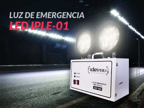 Luz De Emergencia LED IPLE 01 INTERIOR Desarrollo De Proyectos Y