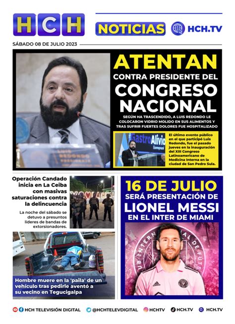 Portada Hch De Julio De Hch Tv