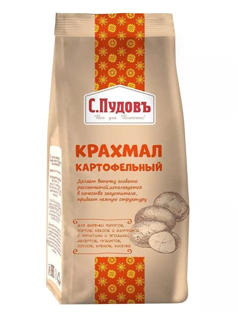 Крахмал картофельный С.Пудовъ, 200 г — Купить по выгодной цене в ...