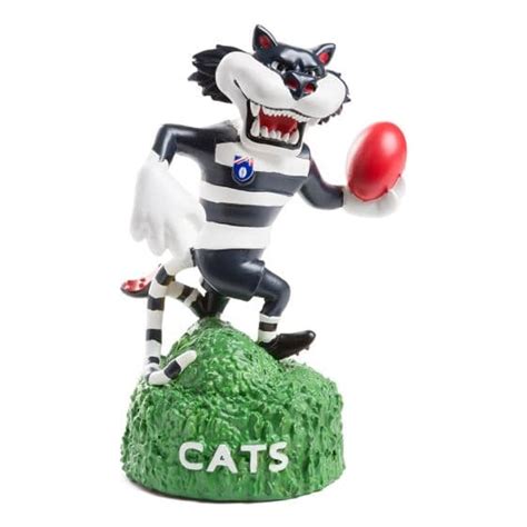 Geelong Cats Afl Retro Mascot 18cm Afl198cg Savvysupporter