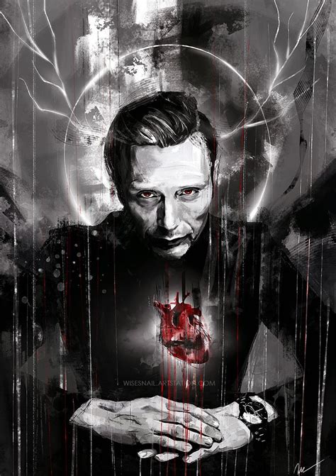 Hannibal fan art | Hannibal, Hannibal lecter, Nbc hannibal