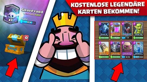 Kostenlose LegendÄre Karten Bekommen 😍 Clash Royale Deutsch Youtube