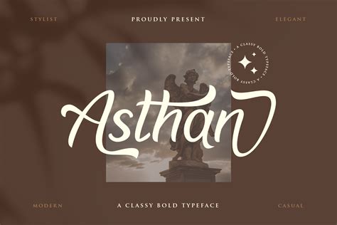 Asthan Classy Bold Typeface Fontsera