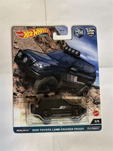 Hot Wheels Premium Hw Off Road Toyota Land Cruiser Prado Chase Black Eur
