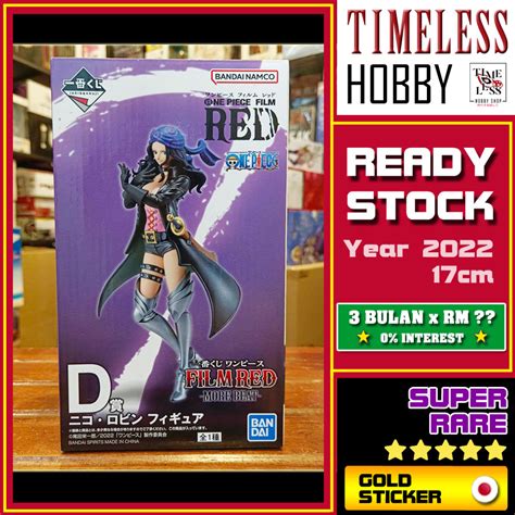 Ichiban Kuji Nico Robin Figure Film Red More Beat One Piece Bandai