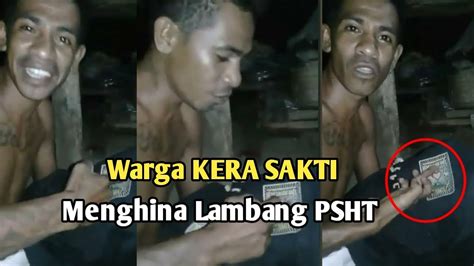 Warga Iks Kera Sakti Mengh Na Sakral Psht Youtube