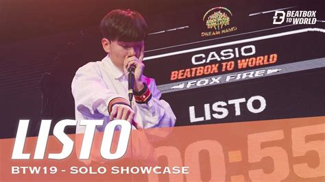 Listo Beatbox To World 2019 Elimination Showcase Youtube