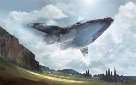 Sky whale by ArielSodabox on DeviantArt