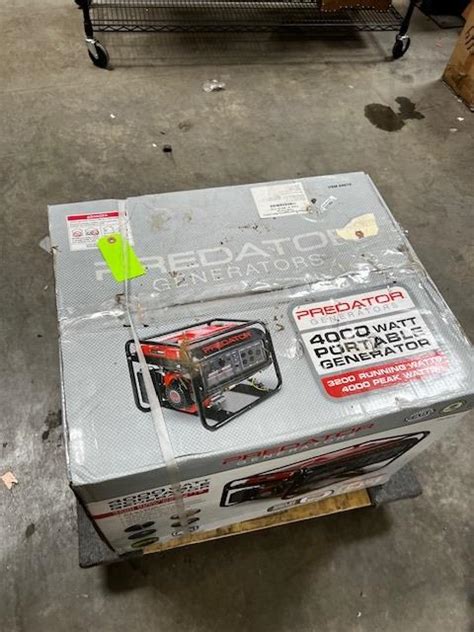 Predator Watt Portable Generator Property Room