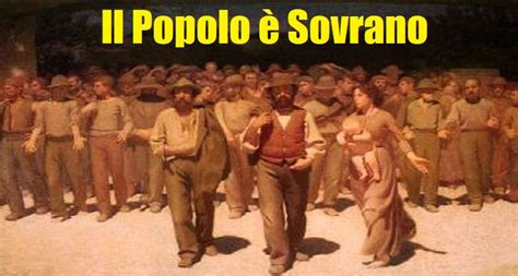 Sovranità popolare la più grande conquista politica di tutti i tempi