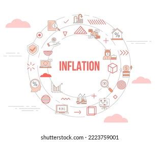 Enterprise Architecture Concept Icon Set Template Stock Vector Royalty