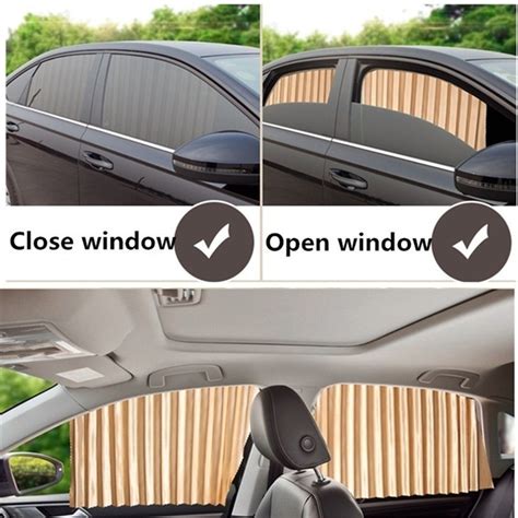 Body Kits 4 Pieces Magnetic Installation Car Side Window Sunshade