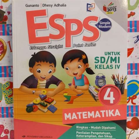 Jual Esps Matematika Untuk Sd Mi Kelas 4 Revisi Di Seller Ken Book