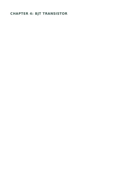 Objective Type Question On Bjt With Answers 4
