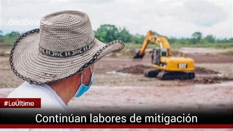 Avanza El Mantenimiento De Las Obras De Mitigación Del Riesgo Sobre Las