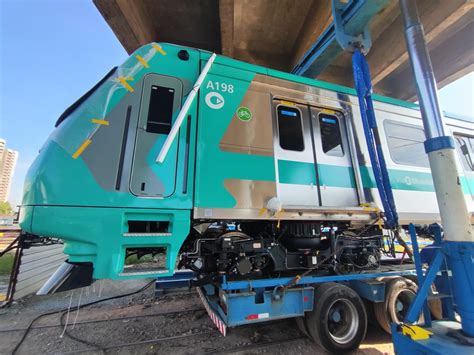 ViaMobilidade recebe 19 novo trem da série 8900 frota A