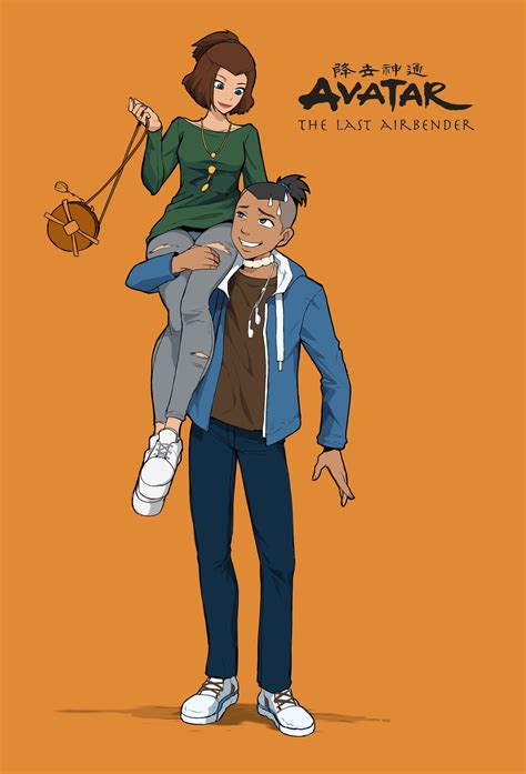 Sokka X Suki Avatar The Last Airbender By Precia T On Deviantart