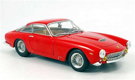 Diecast Model Cars Ferrari 250 Gt 118 Hot Wheels Elite Lusso Red Serie